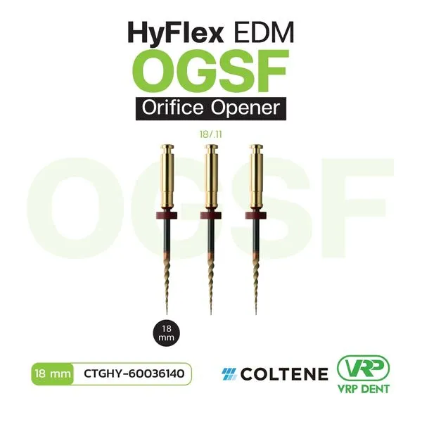Coltene HyFlex EDM OGSF NiTi File [O] 18 mm 3 pcs.