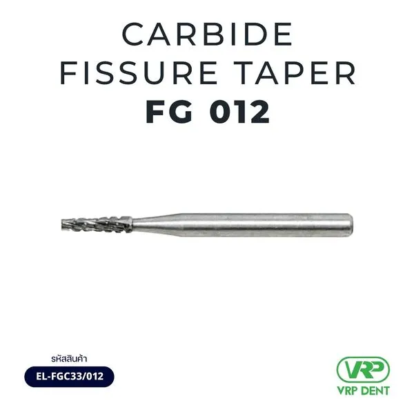 Ela Carbide fissure taper FG 1 pc. 012