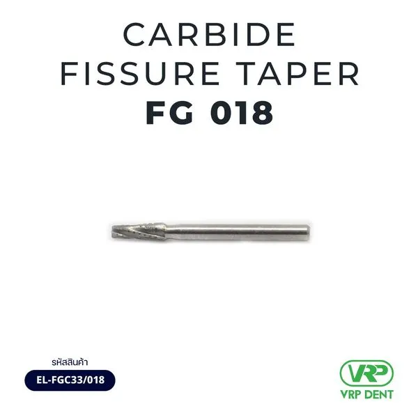 Ela Carbide fissure taper FG 1 pc. 018