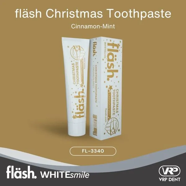 Flash Christmas Toothpaste กลิ่น Cinnamon-mint