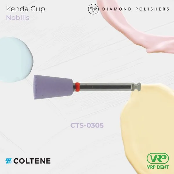 Coltene KENDA Cup 3-step polishers  Nobilis 1 pc.