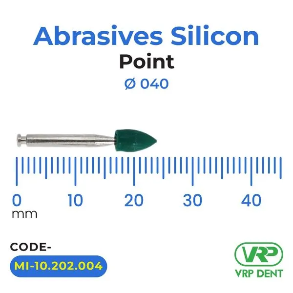 Microdont Abrasives Silicon Cup & Point 1 pc. Point 040
