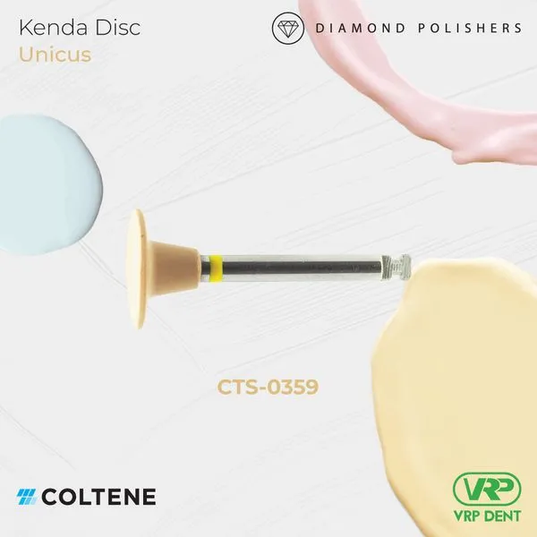 Coltene KENDA Disc 3-step polishers Unicus 1 pc.