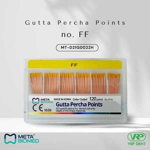 Meta biomed Gutta Percha Points Lateral Cone no. FF