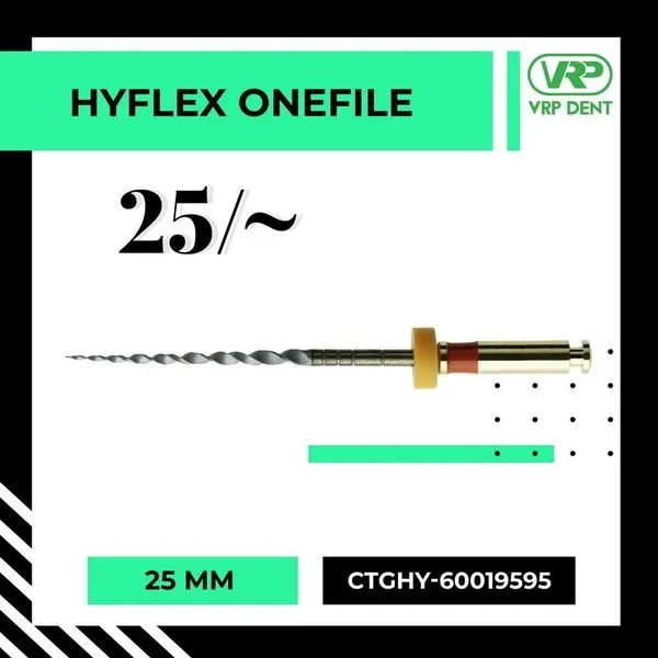 Coltene HyFlex EDM HyFlex OneFile 25/~ 3 pcs. Size 25 mm.
