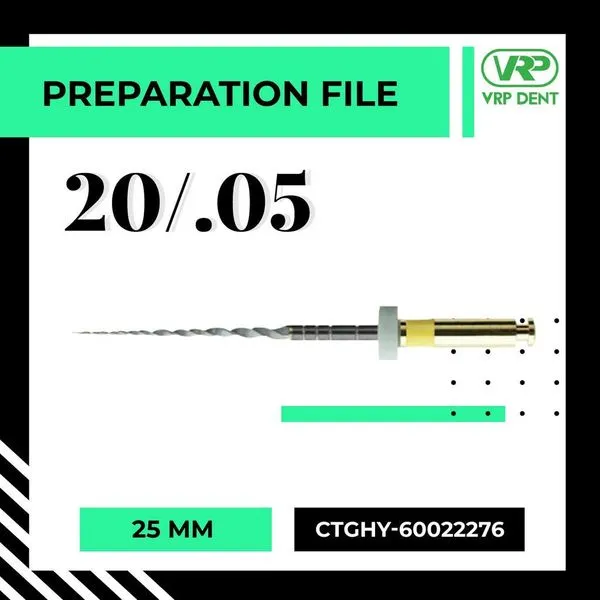 Coltene HyFlex EDM Preparation File 20/.05 3 pcs. Size 25 mm.