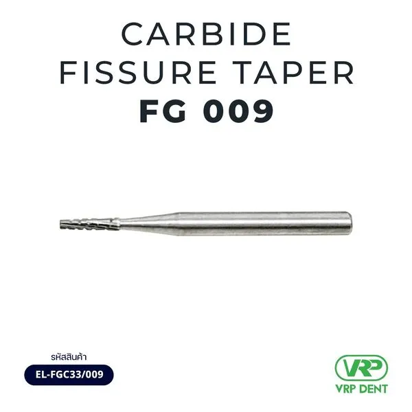 Ela Carbide fissure taper FG 1 pc. 009