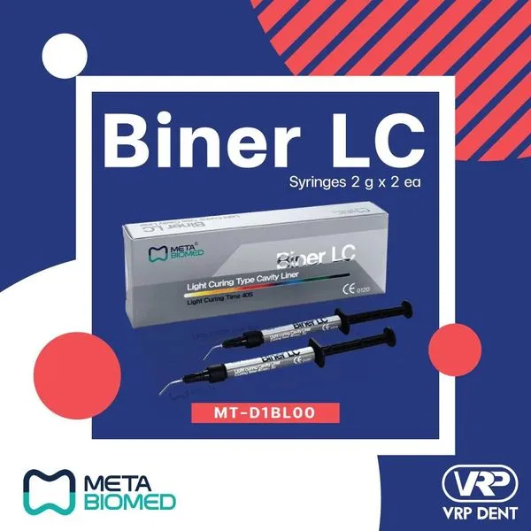 Meta biomed Biner LC Light Curing Type Cavity Liner 
