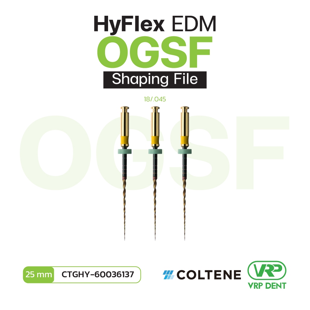 Coltene HyFlex EDM OGSF NiTi File [S] 25 mm 3 pcs