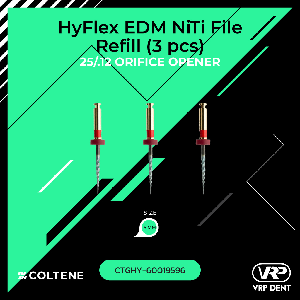 Coltene HyFlex EDM Orifice Opener 25/.12 15 mm 3 pcs. 