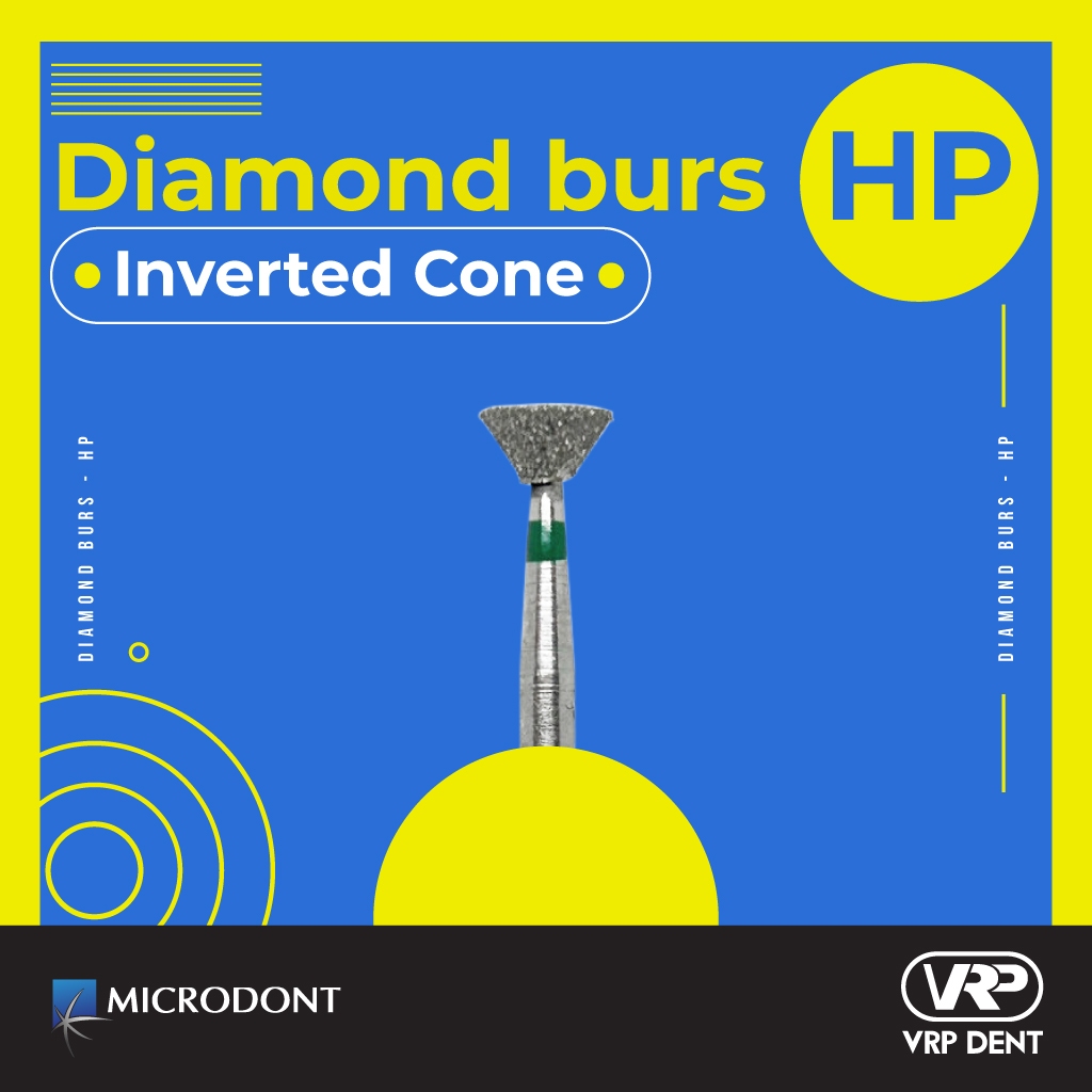 Microdont Diamond burs - HP Inverted Cone 055 1 pc. 