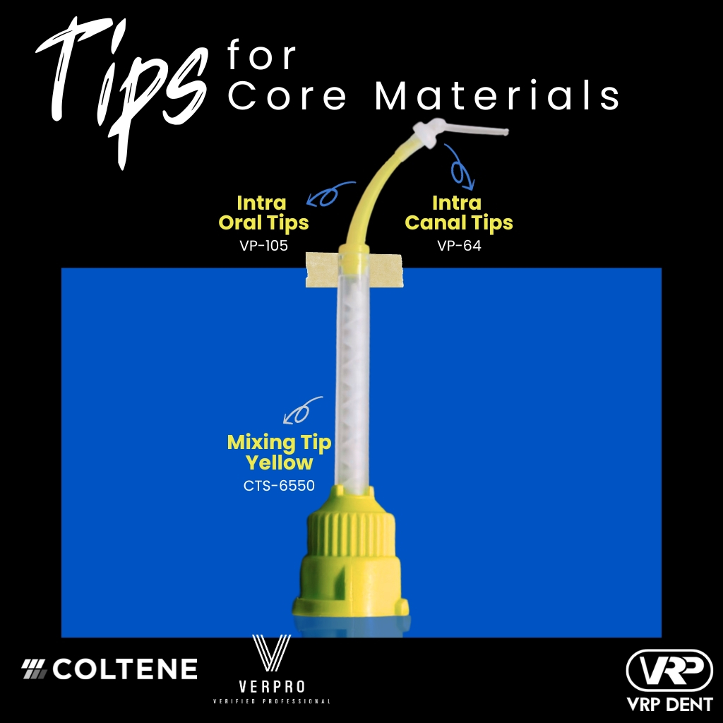 Coltene Mixing Tip Yellow 40 pcs. 