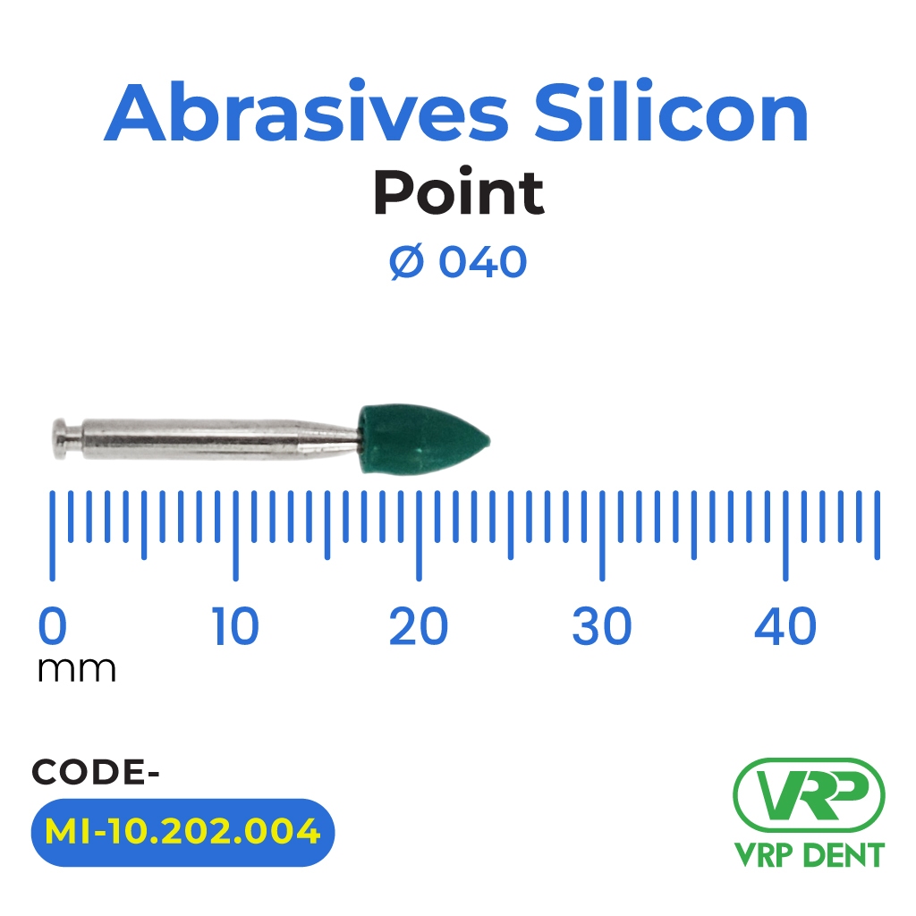 Microdont Abrasives Silicon Cup & Point 1 pc. Point 040