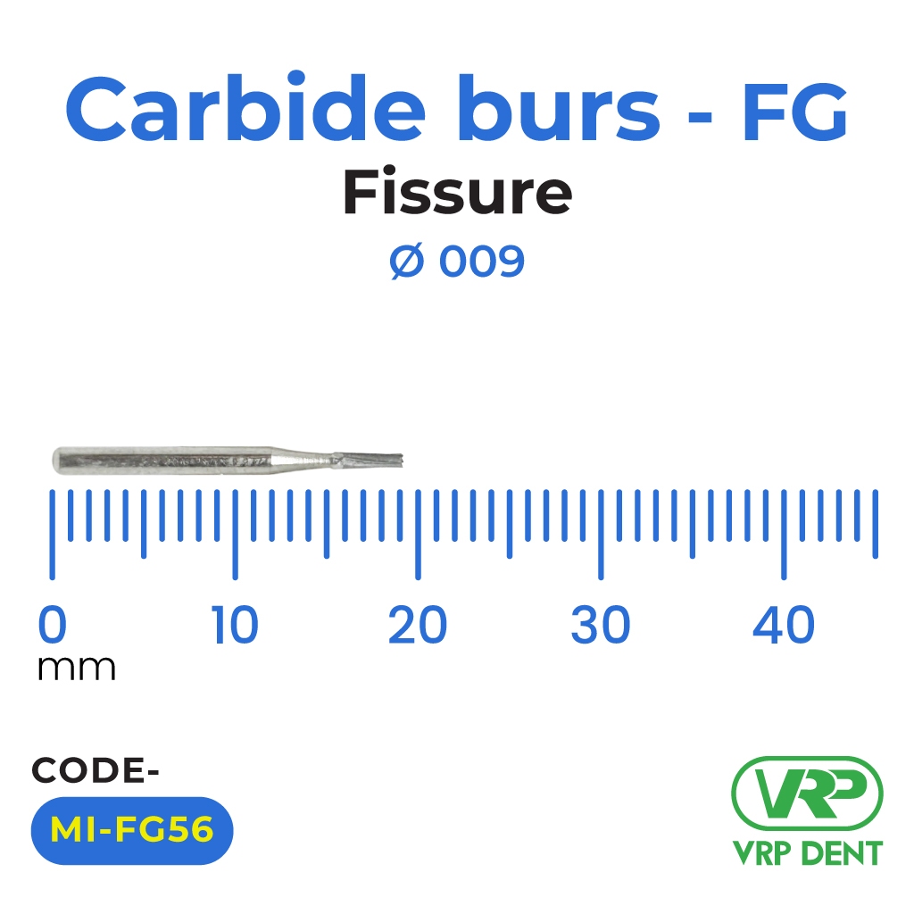 Microdont Carbide burs - FG Fissure 009