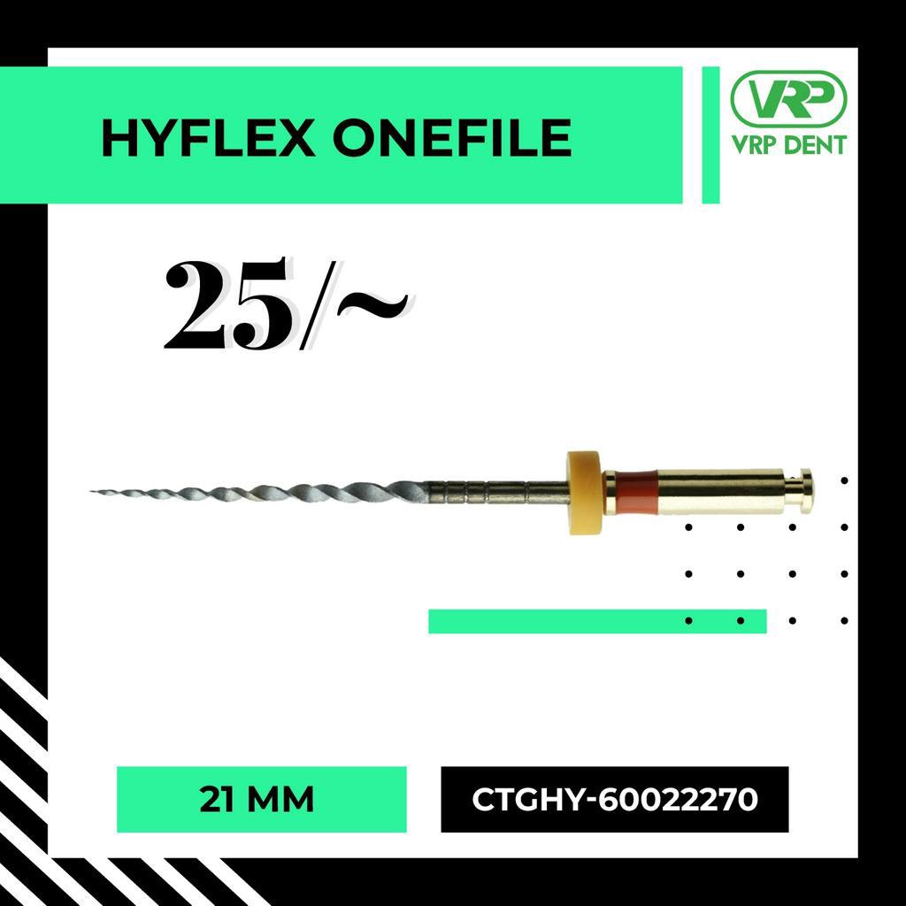 Coltene HyFlex EDM HyFlex OneFile 25/~ 3 pcs. Size 21 mm.
