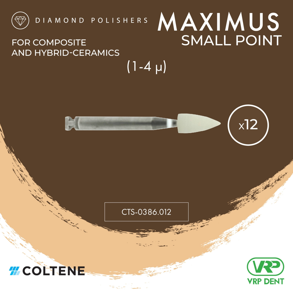 Coltene KENDA Maximus Diamond Polishers (Step 3/3) Small point 12 pcs. 