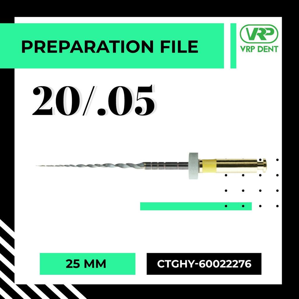 Coltene HyFlex EDM Preparation File 20/.05 3 pcs. Size 25 mm.