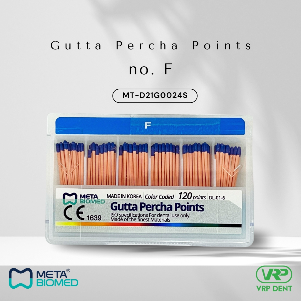 Meta biomed Gutta Percha Points Lateral Cone no. F