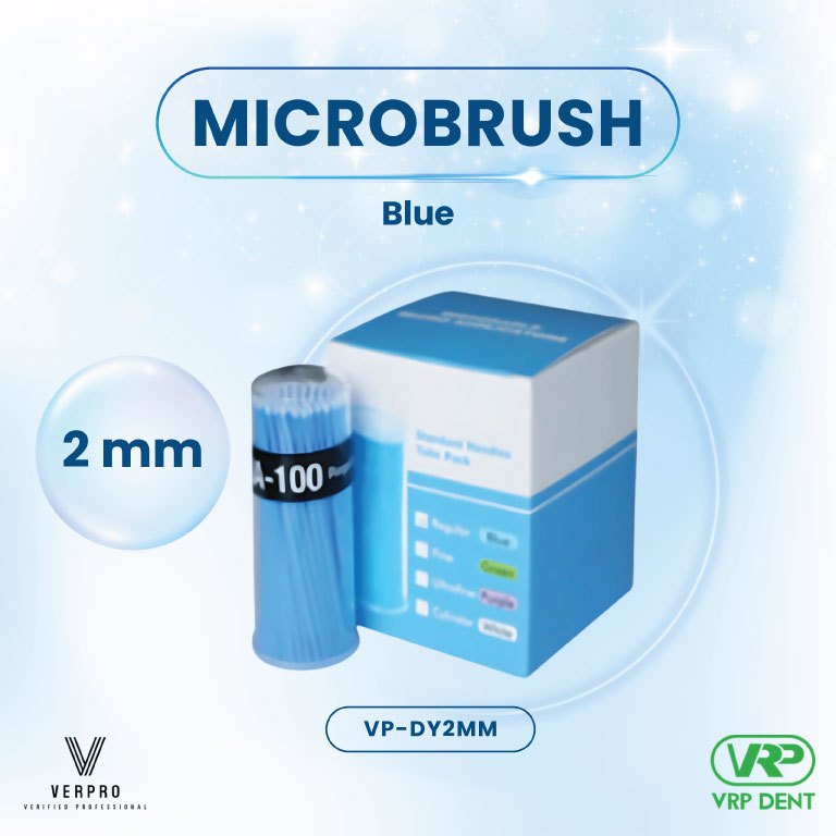 Verpro Microbrush Blue  2 mm  