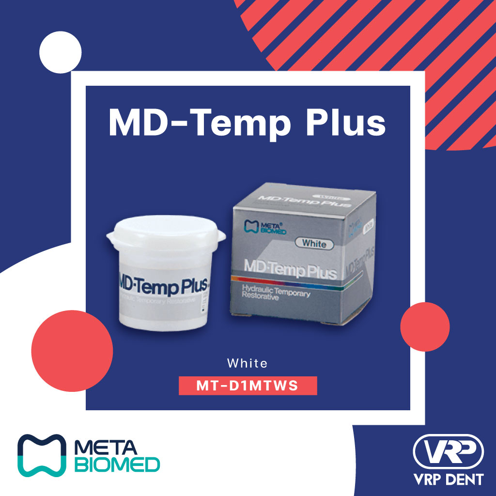 Meta biomed MD-Temp Plus 40g Hydraulic Temporary Restorative 