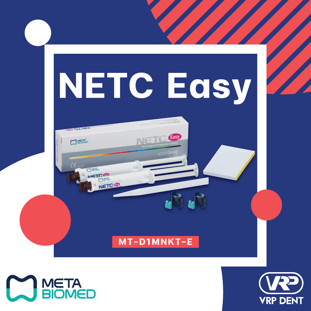 Meta biomed NETC Easy Non-Eugenol Temporary Cement 