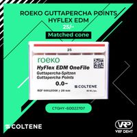 Coltene HyFlex EDM Guttapercha Points #25/~ 60 pcs. 