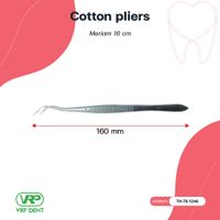 Verpro Cotton pliers คีมสำหรับจับสำลีหรือผ้าก๊อซ -1