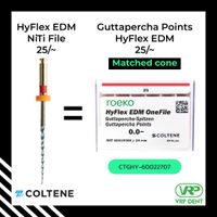 Coltene HyFlex EDM Guttapercha Points #25/~ 60 pcs. -1