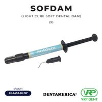 Dentamerica SofDam Light cure soft dental dam 2g -1