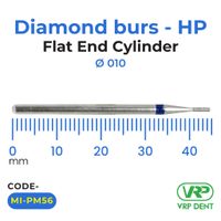 Microdont Diamond burs - HP Flat End Cylinder 1 pc. 010