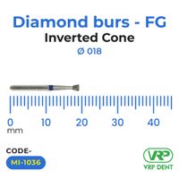 Microdont Diamond burs - FG Inverted Cone 1 pc. 018