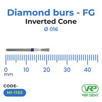 Microdont Diamond burs - FG Inverted Cone 1 pc. 016
