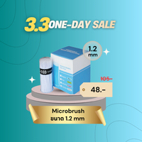 Verpro Microbrush White for cylinder  1.2 mm