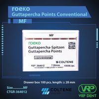 Coltene Guttapercha Points Conventional 100 pcs. ขนาด MF