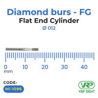 Microdont Diamond burs - FG Flat End Cylinder 1 pc. 012