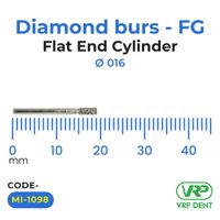 Microdont Diamond burs - FG Flat End Cylinder 1 pc. 016