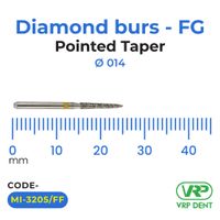 Microdont Diamond burs - FG Pointed Taper 1 pc. 014