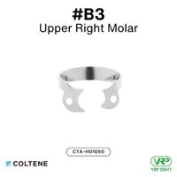 Coltene HySolate Dental Dam Clamps WINGLESS Gloss Brinker #B3 Upper right molar