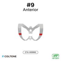 Coltene HySolate Dental Dam Clamps Fiesta WINGED, Matte, Color Coded  #9