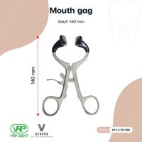 Verpro Mouth gag  คีมถ่างปาก adult 140 mm